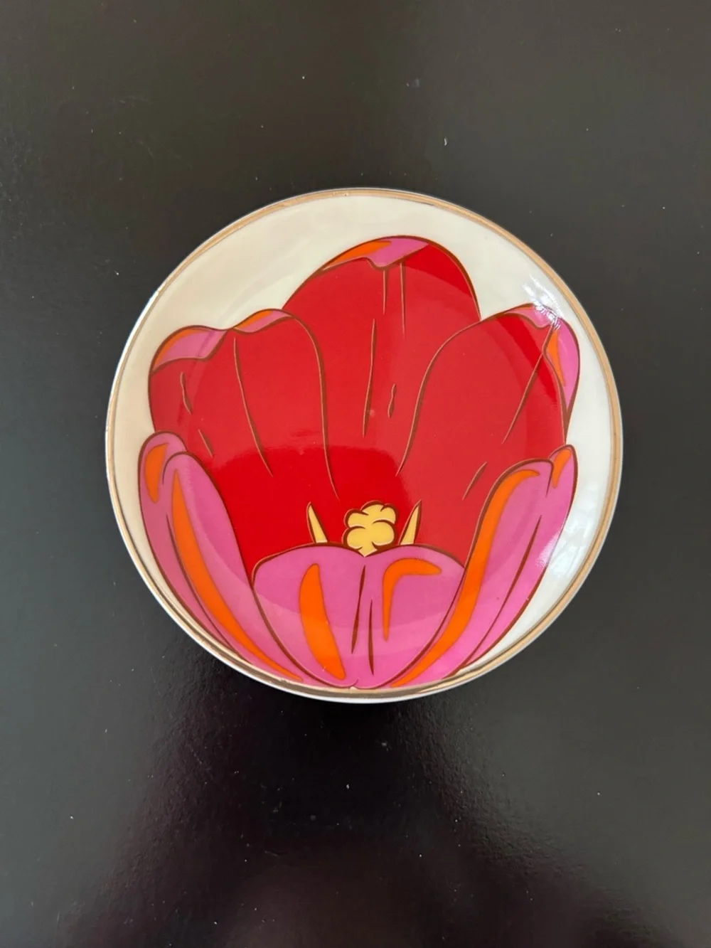 Vera Bradley Floral Ceramic Coaster Set of 4 - Picture 4 of 17